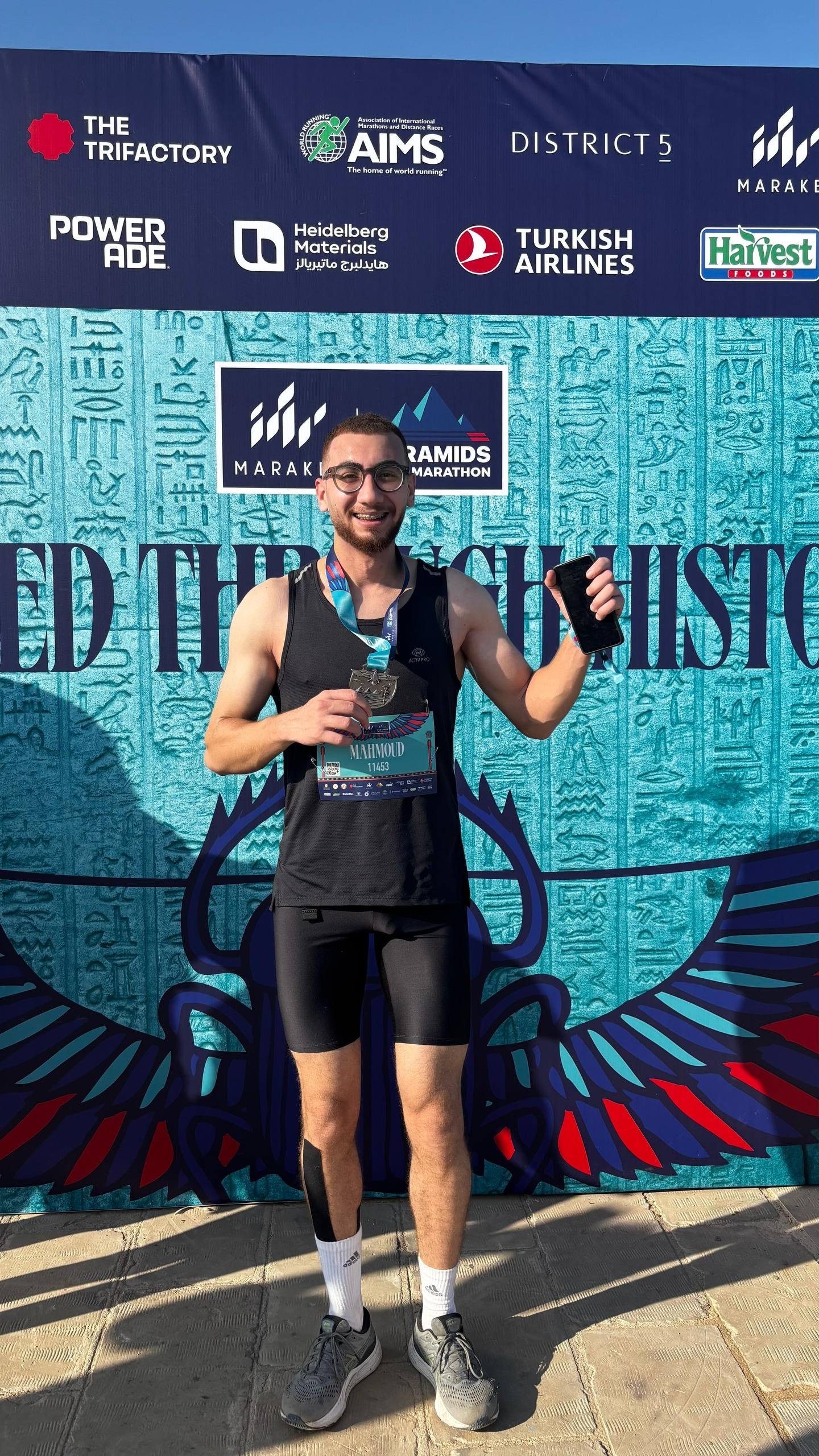 Pyramids Half Marathon 2025